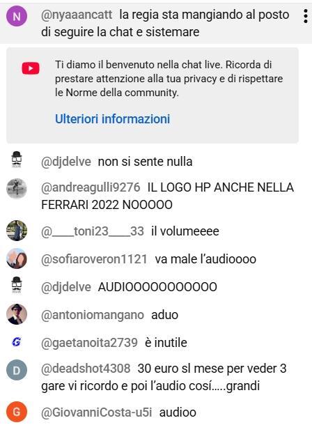 F1 | Ferrari a Palazzo Reale: Sky Sport parte senza audio