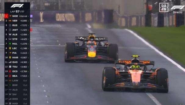 F1 Gara Melbourne | Norris 1°, Verstappen 2° Russell 3°. Antonelli 4°, incubo Ferrari
