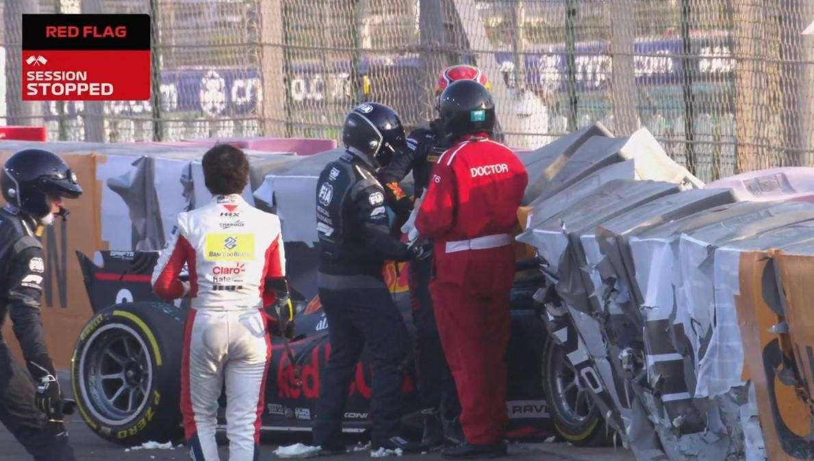 Formula 2 | Daruvala-Fittipaldi, brutto impatto ad Abu Dhabi: bandiera rossa