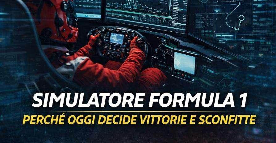 Simulatore Formula 1, perché non dal 2026 decide vittorie e sconfitte