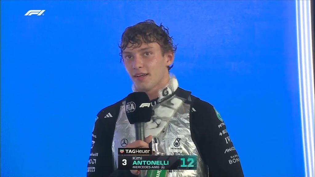 F1 | Mercedes, Antonelli 3° ride al pensiero di Austin: "Davvero posso vincere il mondiale?"