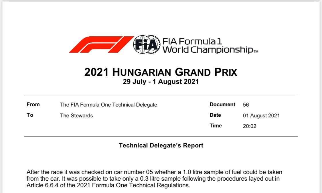 Formula 1 | Ungheria, il secondo posto di Vettel è a rischio