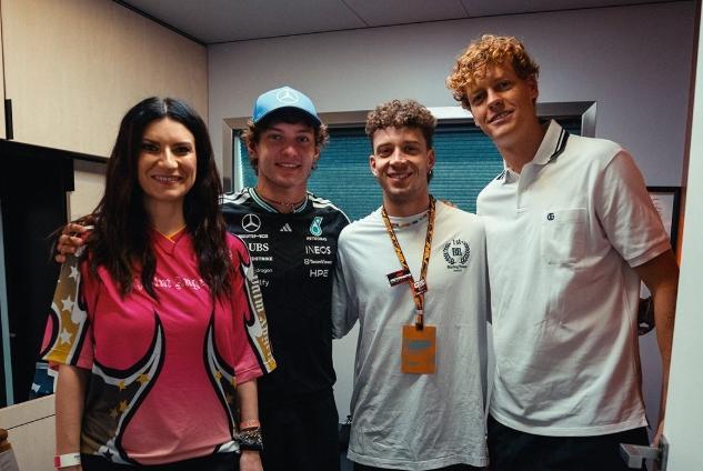F1 | Parata a Monza, arrivano Sinner, Berrettini e Raikkonen. Jannik subito da Antonelli...