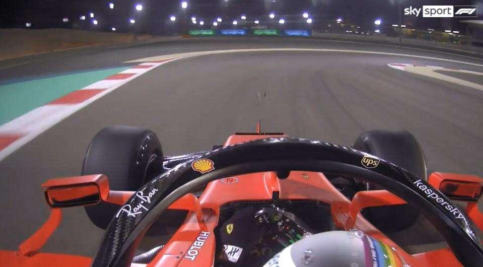 F1 / Ferrari, il divertente team radio Vettel alla bandiera rossa delle qualifiche