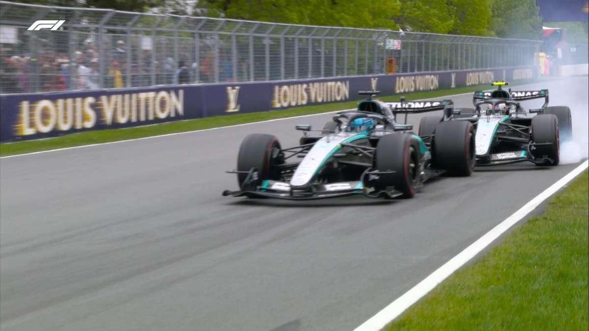 F1 | Furia Mercedes, duello totale tra Russell e Kimi