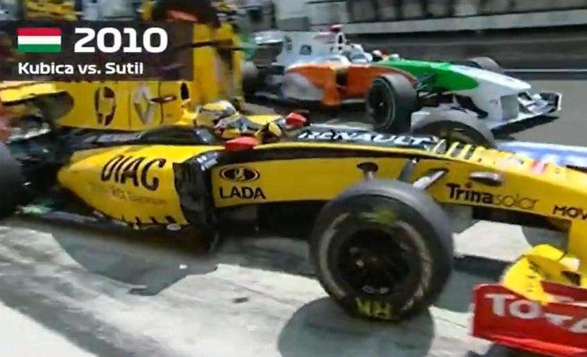 Formula 1 | Ungheria, l'incidente Raikkonen-Mazepin identico a Kubica-Sutil