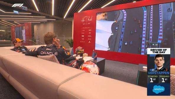 Norris campione, Piastri interroga Verstappen sulle strategie a Yas Marina