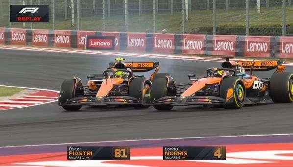 F1 | McLaren da infarto: sfiorato il contatto tra Norris e Piastri in FP2