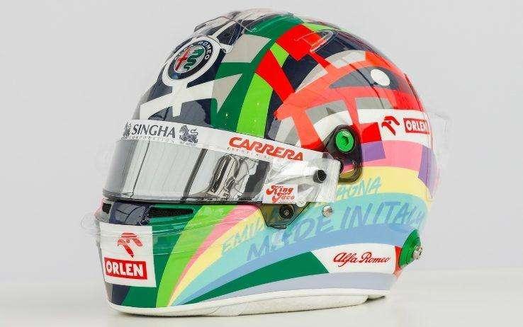Formula 1 | Alfa Romeo, Giovinazzi con un casco speciale per Imola