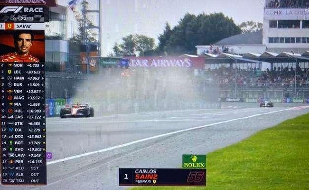 F1 Gp Messico | Ferrari, altra vittoria! Sainz duro e dominante! Norris-Leclerc sul podio