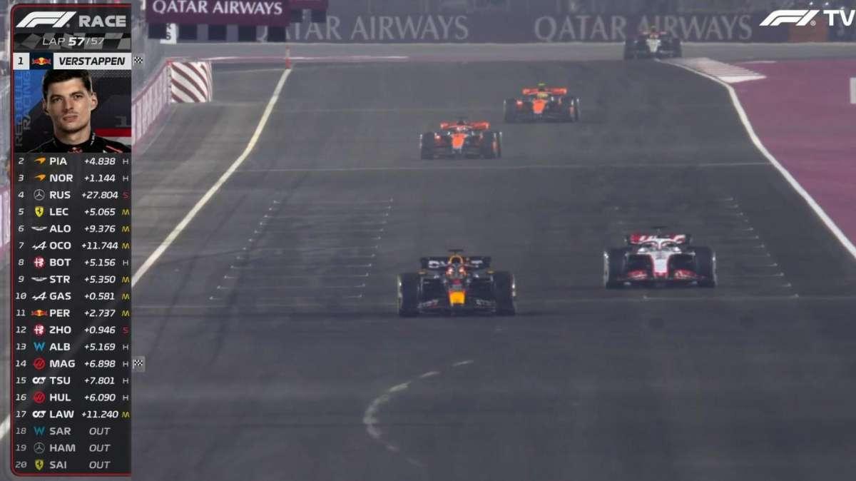 F1 | Gp Qatar, Verstappen vince ancora. Super McLaren: rimonta e 2°-3° posto