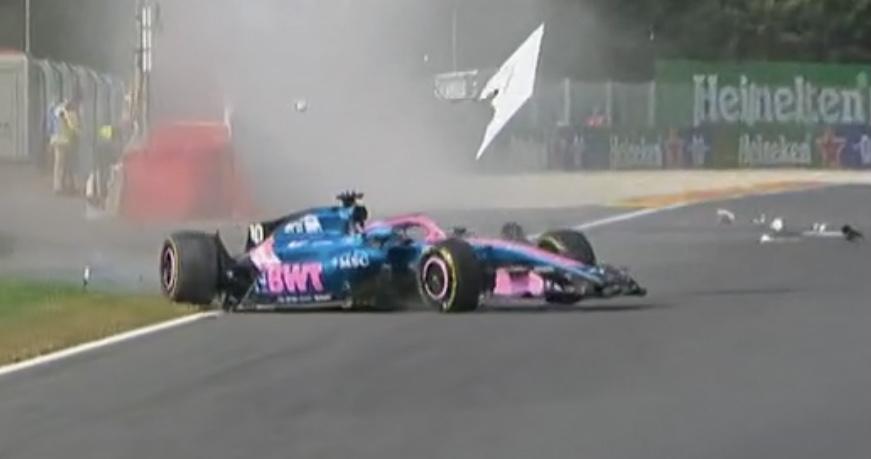F1 | Alpine KO alla curva 13: botto per Gasly