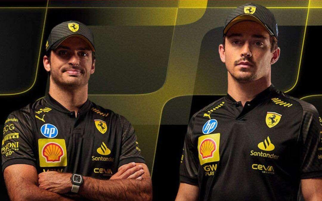 F1 | Ferrari e le divise per Monza: sui social si ride, sembra UPS