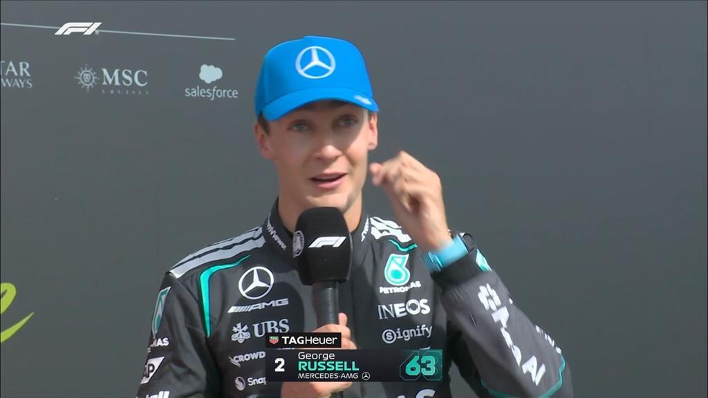 F1 | Mercedes, Russell 2°: "La Safety Car mi ha salvato il secondo posto"