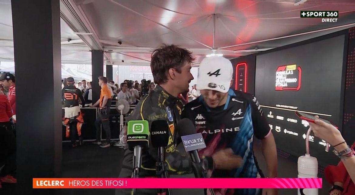 F1 | Ferrari, affetto tra Gasly e Leclerc: "Sono contento per te pulcino"