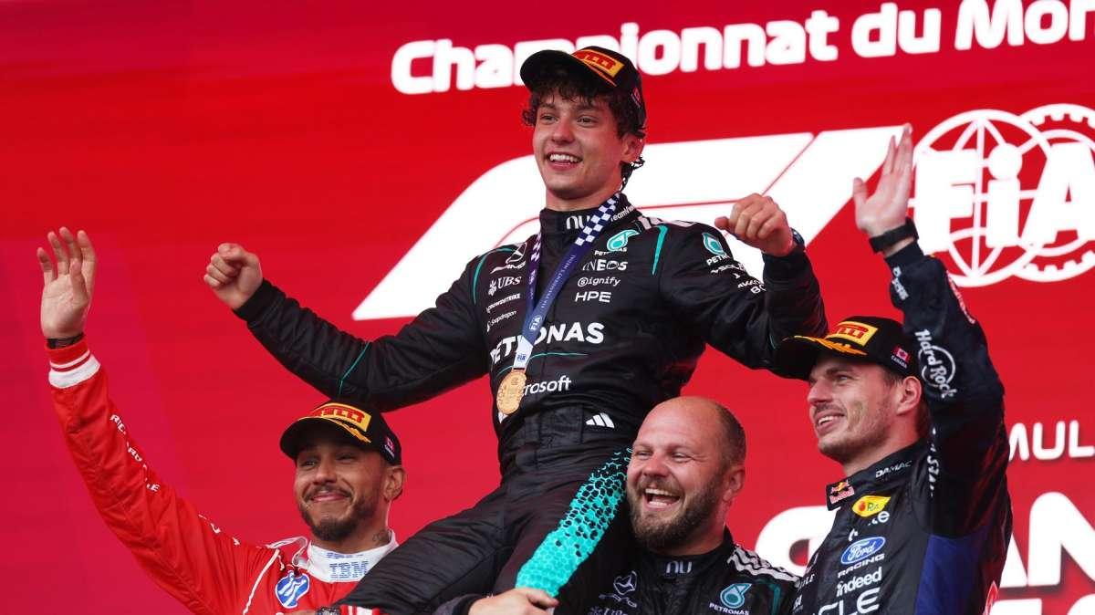 F1 | Antonelli e i consigli da titolo mondiale di Hamilton e Verstappen