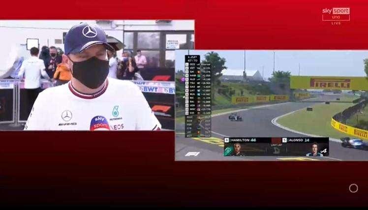 Formula 1 | Ungheria, Bottas spiega l'incidente in Curva-1 e si prende le colpe