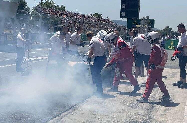 Formula 1 | FP3 Spagna, fuoco sull'Haas di Schumacher