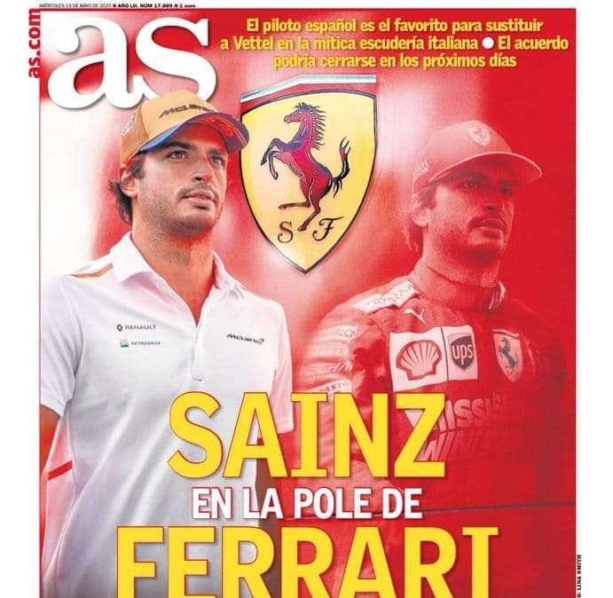 F1/ Sainz fuga ogni dubbio Ferrari: "É il posto giusto in cui andare" 