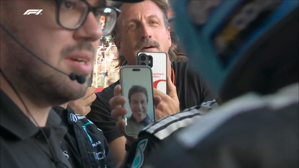 F1 | Mercedes, Wolff festeggia con Russell in videochiamata a Baku