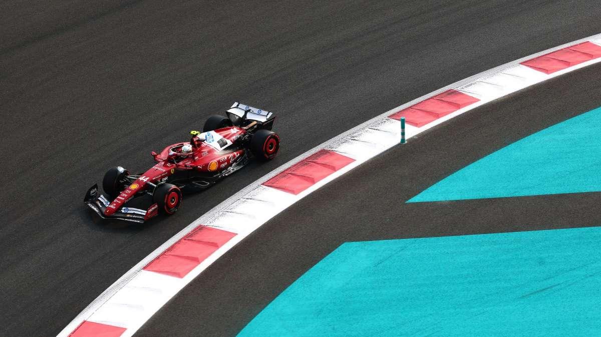 Abu Dhabi, Hamilton quasi a muro nei giri di formazione 