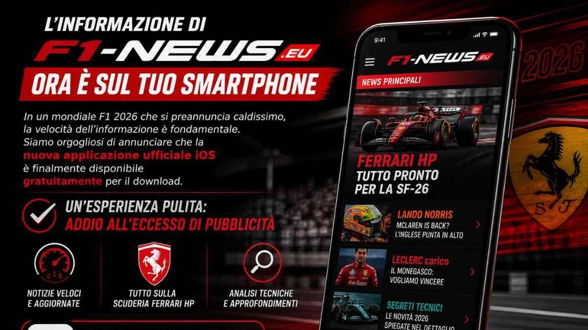 APP IOS F1 NEWS | PORTA SUL TUO IPHONE GRATIS LA FORMULA 1!