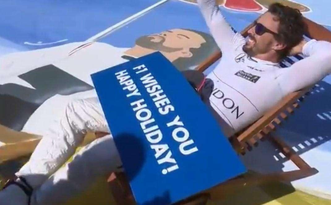 Formula 1 | Liberty Media augura buone vacanze con... Alonso 2017