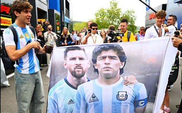 F1 | Derby Mondiale a Spa: Colapinto risponde a Sainz con Messi e Maradona