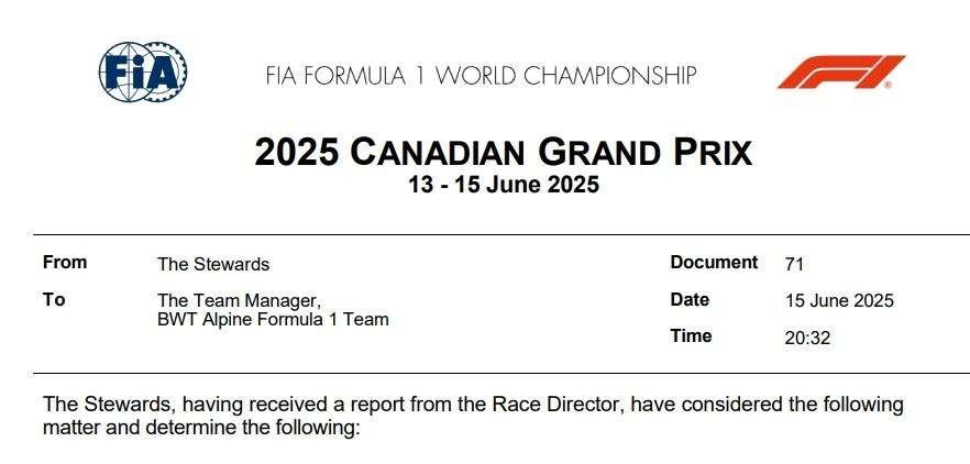 F1 | UFFICIALE FIA, warning per Leclerc, Kimi Antonelli e altri quattro piloti