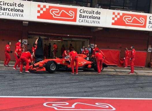 F1 / Test Pirelli a Montmelò: Vettel percorre 145 giri