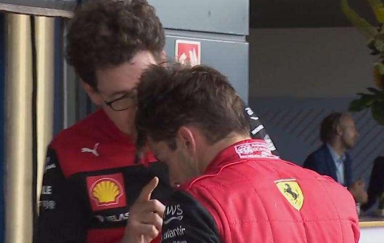 Formula 1 | Ferrari, faccia a faccia: Binotto catechizza Leclerc a Silverstone