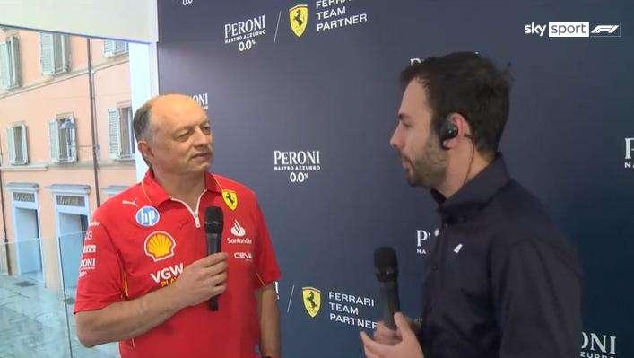 F1 | Ferrari, Vasseur e l'obiettivo "componenti" per il Gran Premio di Imola