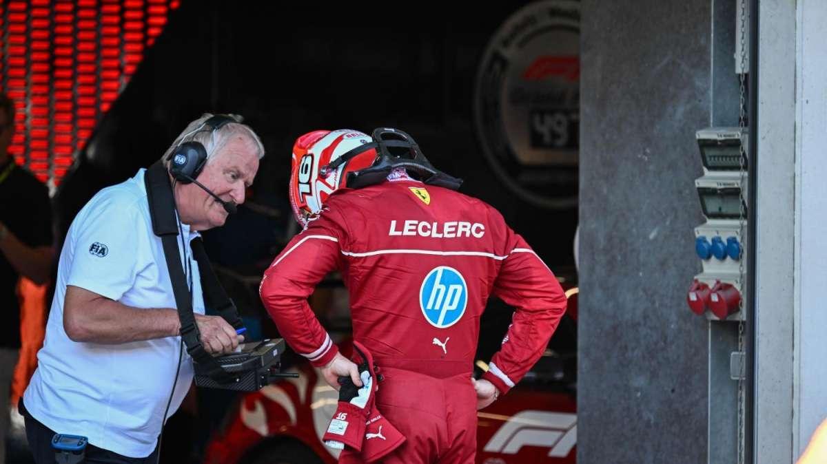 F1 | Ferrari, l'ultimo stint di Leclerc in Ungheria da Horror per Alesi
