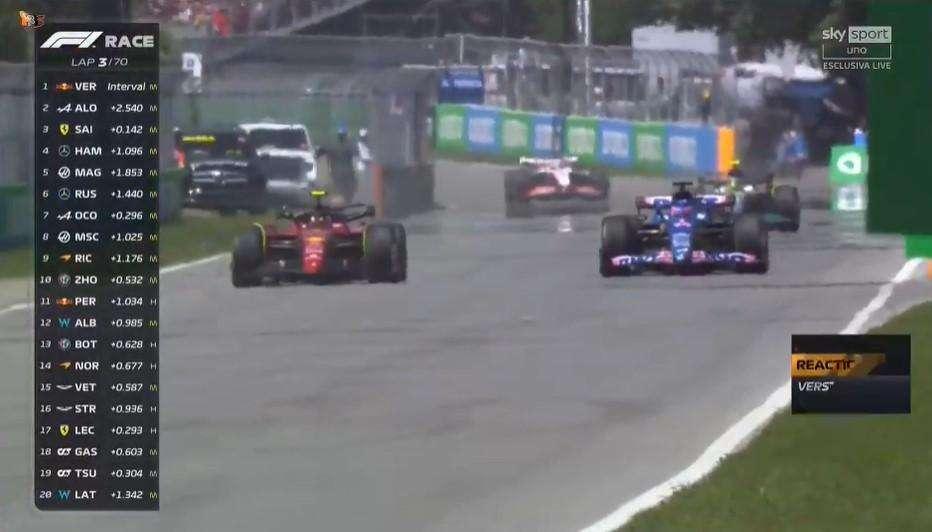 Diretta Formula 1 | Ferrari, problemi per Sainz: 2°, non scappa da Alonso
