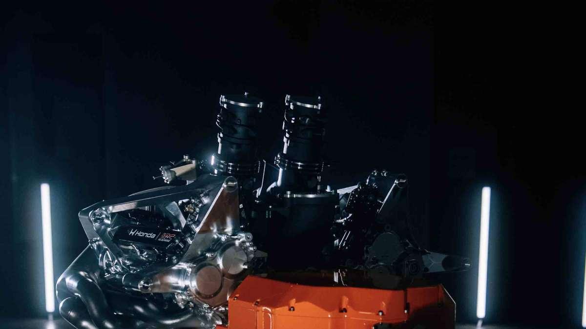 Honda svela la power unit RA626H per Aston Martin: dettagli criptati e foto sfocata