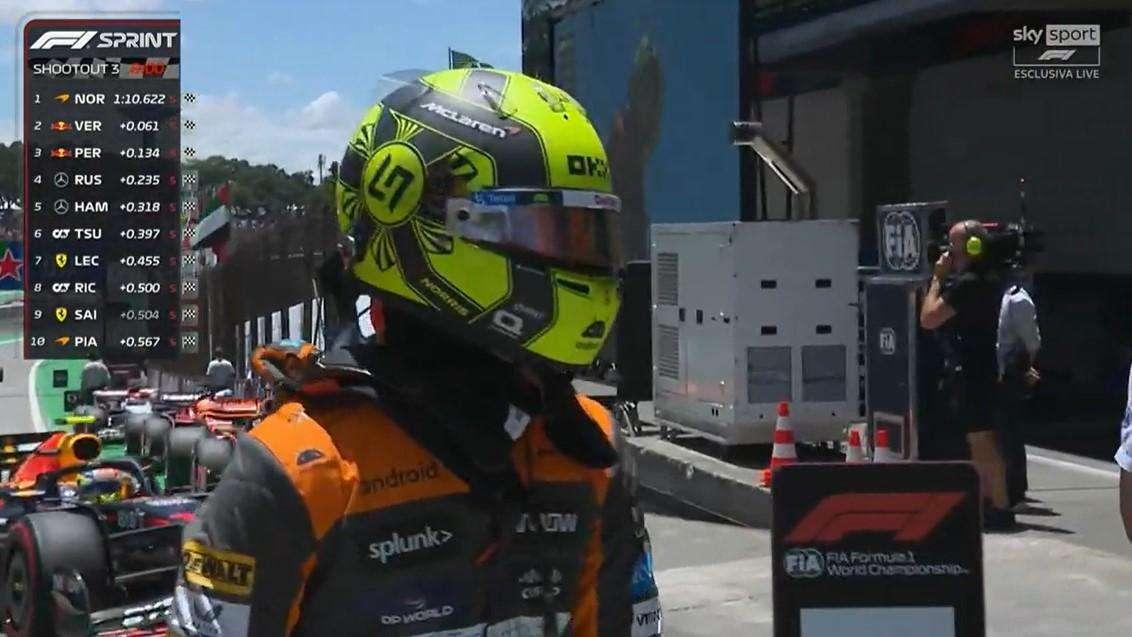 F1 | Griglia di partenza Sprint Brasile: Norris in pole davanti alle Red Bull