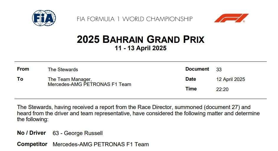 F1 | UFFICIALE, penalità per entrambe le Mercedes: sale la Ferrari di Leclerc!