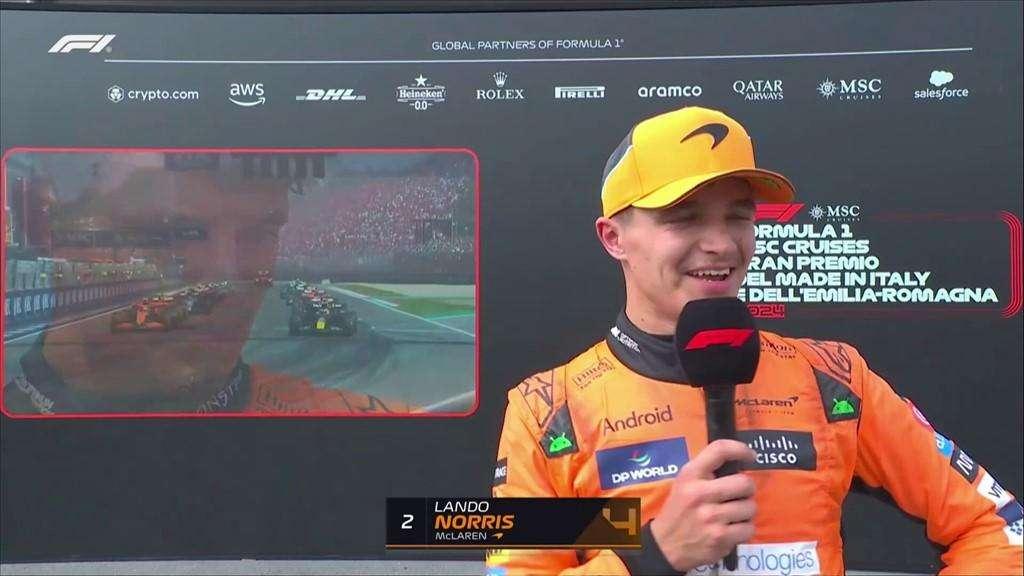 F1 | Imola, Norris 2°: "Questa la nuova normalità. Frustrante non vincere"