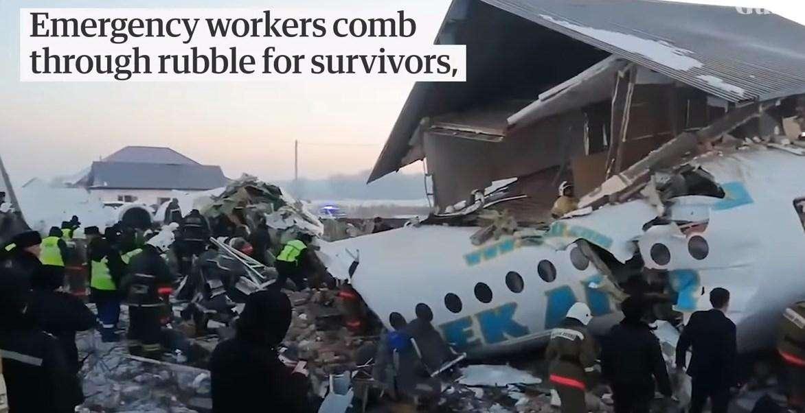 Kazakistan / Precipita aereo della Bek Air dopo il decollo con 100 persone a bordo