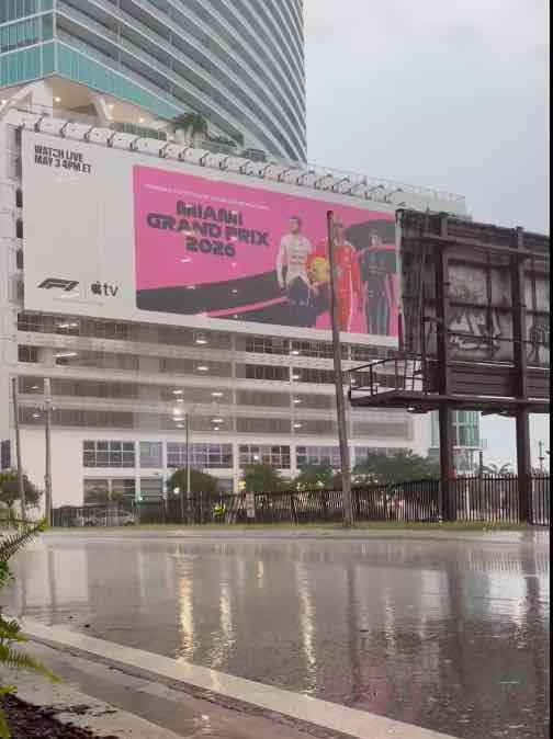 F1 | Miami, arriva il temporale: Formula 2 a rischio e il Gp?
