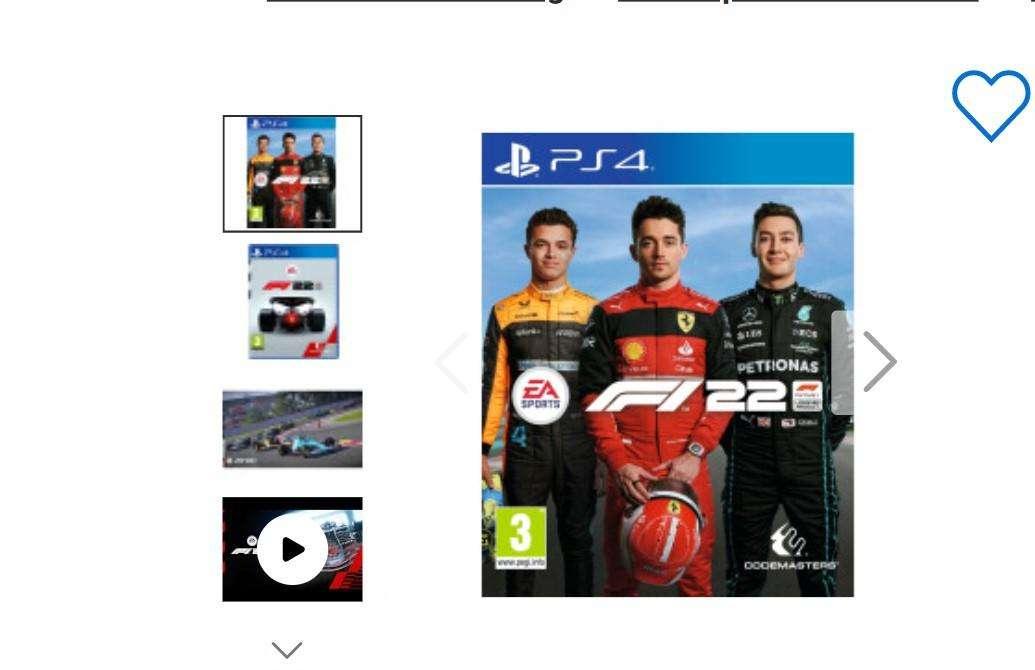 Formula 1 Playstation |  Black Friday, che offerta per F12022: sconto 46%!