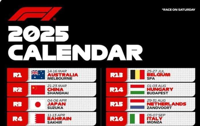 F1 | UFFICIALE, ecco il Calendario 2025: fan felici, si parte da Melbourne!