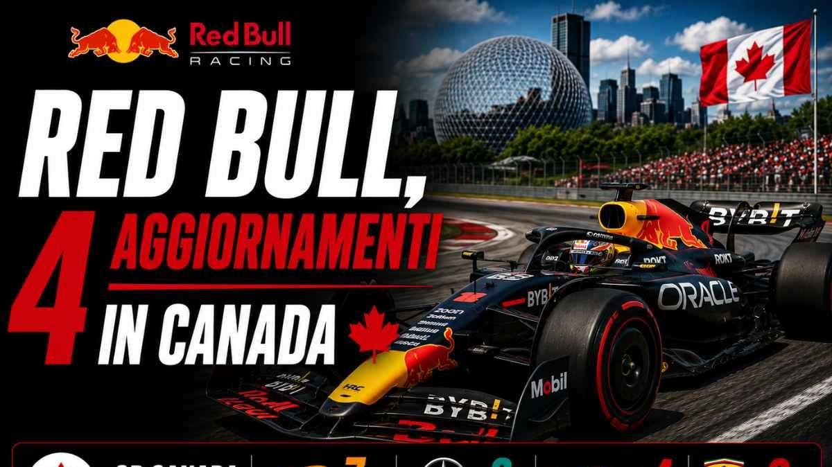 F1 | Canada, Red Bull: 4 upgrade mirati per Verstappen. L'analisi tecnica