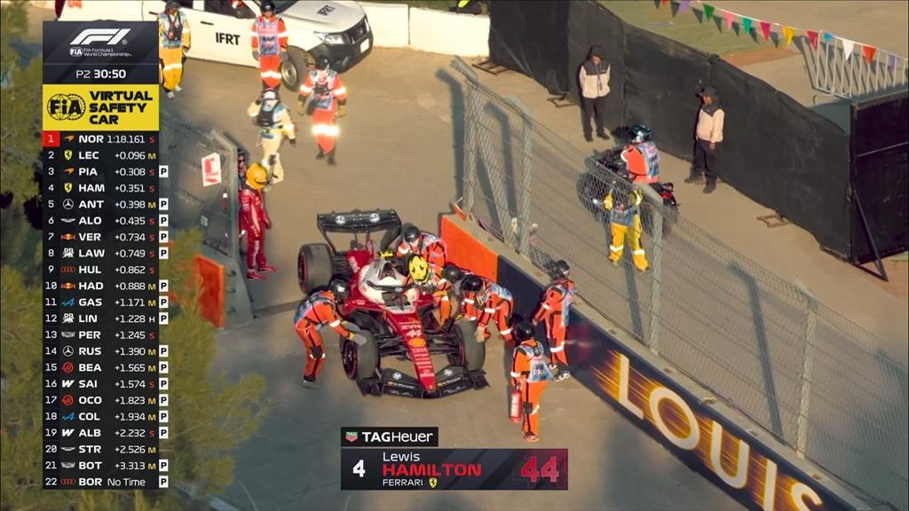 F1 | FP2 Messico, notte fonda Ferrari: Hamilton problemi alla PU!