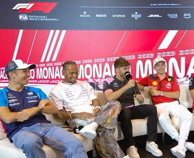 F1 | Monaco, Hamilton: "Mercedes, nuove parti. Io alla Ferrari? Grazie Leclerc ma..."