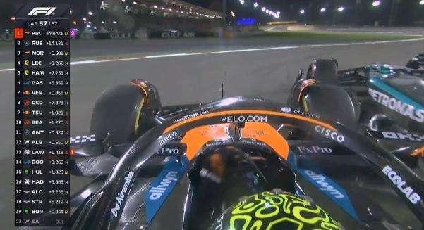 F1 | Gp Bahrain, vince Piastri! Russell 2° (investigato), Norris 3°. Ferrari sfortunata (4a-5a) con la SC