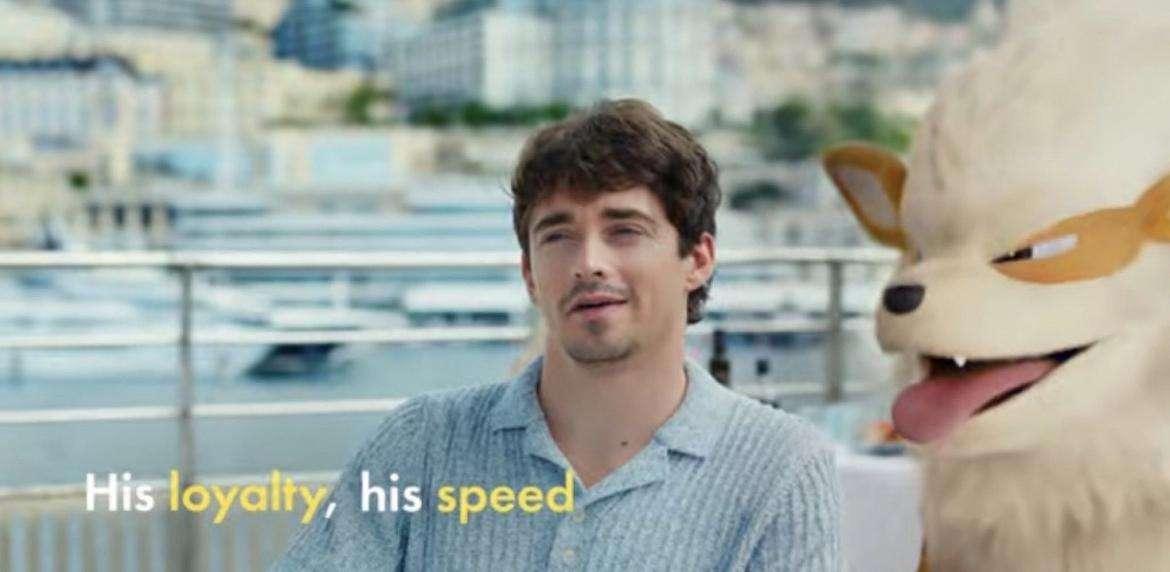 Leclerc presente nel Super Bowl: protagonista di uno spot per... Pokemon