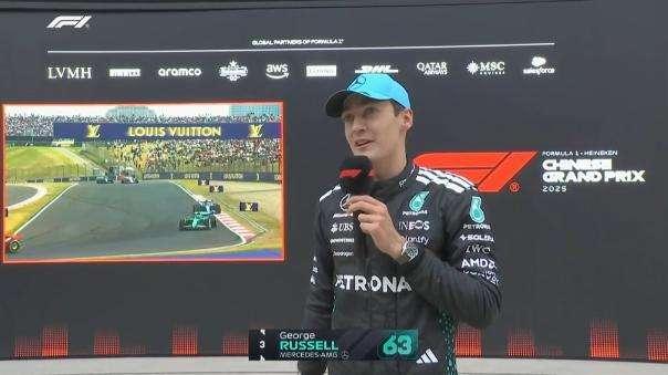 F1 | Mercedes, Russell 3° in Cina: “Macchina c'è, McLaren poco più veloce. Pressione..."