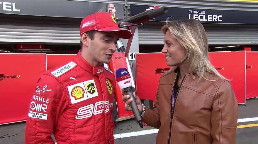 F1/ GP 70° Anniversario, Leclerc: "Una vittoria vedere le Mercedes"