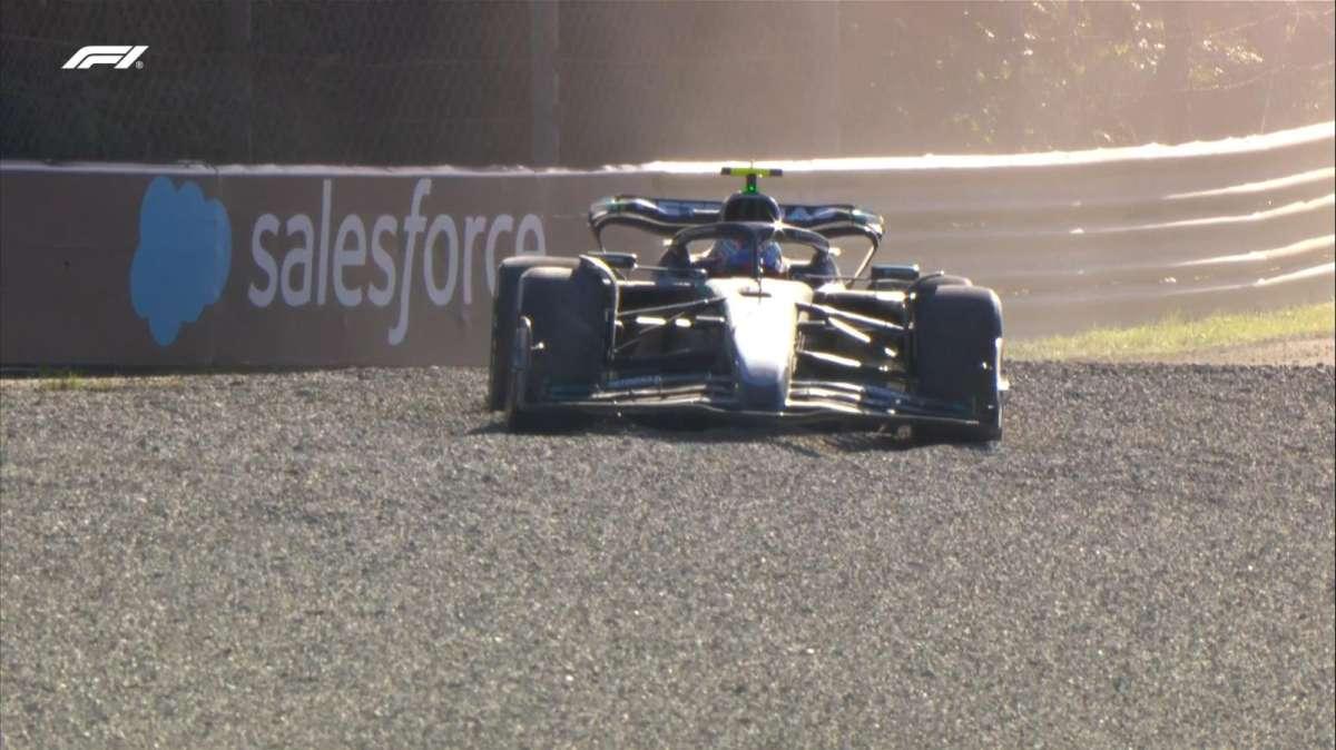 F1 | Monza maledetta per Antonelli: in ghiaia nell'FP2, ancora un errore